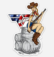  Ranger Point USA DIXIE Slap Stickers  