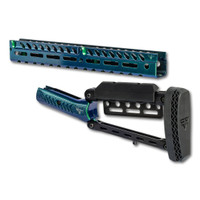 Rossi 92 Heritage Citadel M-LOK Lever Stock Set | HyperShift Blue/Green Rossi 92 Heritage Citadel M-LOK Lever Stock Set | HyperShift Blue/Green