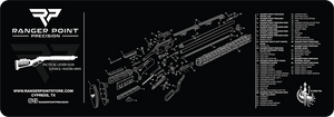 Hugtek Arms Gforce Arms gun rifle cleaning mat exploded drawing Hugtek Arms Gforce Arms gun rifle cleaning mat exploded drawing