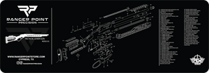 Rossi 92 Heritage Citadel Levtac gun rifle cleaning mat exploded drawing
