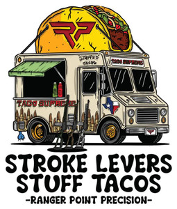  Stroke Levers Stuff Tacos Slap Stickers 