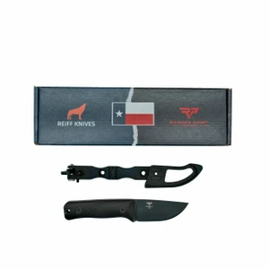 Reiff RangeWolf EDC Knife + Ranger Point M-LOK Flex Carry Knife Sheath (FCKS) 