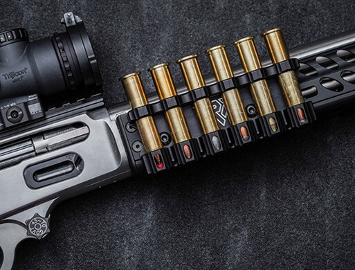 Ammo in a cartridge quiver