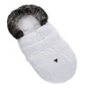 Junama White Silver Pram Sleeping Bag