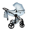 Junama S-Class White Pram, Carrycot