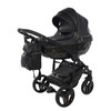 Junama S-Class Black Pram, Carrycot