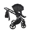 Junama S-Class Black pram, pushchair and changing bag