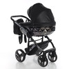 Junama Handcraft Black Pram & Pushchair