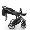 Junama Handcraft Black Pram & Pushchair