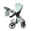 Junama Handcraft Glitter Mint Pram & Pushchair