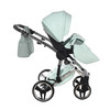 Junama Handcraft Glitter Mint Pram & Pushchair