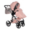Junama Handcraft Glitter Pink 2‑in‑1 Pram Pushchair Travel System