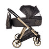 Junama Elegante Art Deco Black 2‑in‑1 Pram Pushchair Travel System