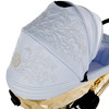 Enzo Blue Gold Pram Pushchair Travel System