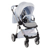 Junama Elegante Lamé Blue Pram Pushchair Travel System