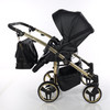 Junama Compact Duo Black Eco Pram Pushchair Travel System