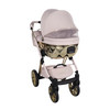 Junama Cubby Pink Gold Pram & Pushchair