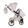 Junama Cubby Pink Gold Pram & Pushchair