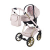 Junama Cubby Pink Gold Pram & Pushchair