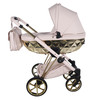Junama Cubby Pink Gold Pram & Pushchair