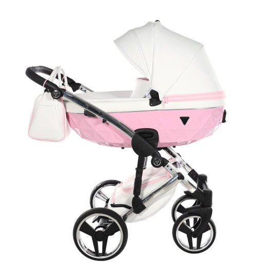 Junama Candy Pink 2‑in‑1 Pram Pushchair Travel System