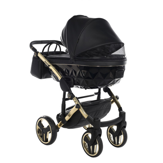 Junama Fluo Line Black Gold Pram & Pushchair