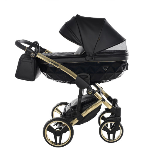 Junama Fluo Line Black Gold Pram & Pushchair