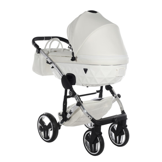 Junama Fluo Individual White Silver Pram & Pushchair