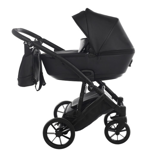 Junama Space Eco Black 2‑in‑1 Pram Pushchair Travel System