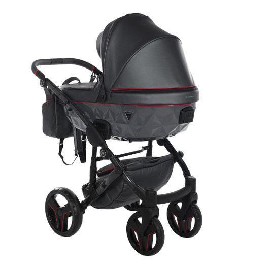 Junama S-Class Graphite 2‑in‑1 Pram Pushchair Travel System