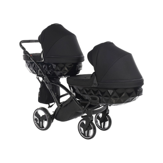 Junama Core Black Duo Slim Pram Pushchair