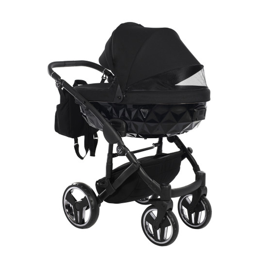 Junama Core Black 2‑in‑1 Pram Pushchair Travel System