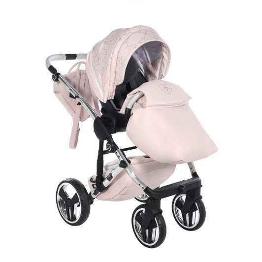 Junama Heart Pink Pram Pushchair Travel System