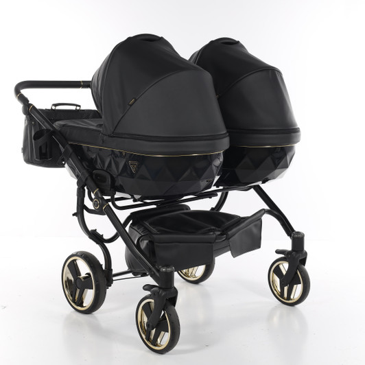 Junama Fluo Line Duo Black Pram Pushchair