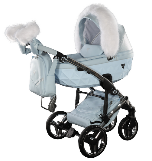 Junama White Luxury Faux Fur Collar