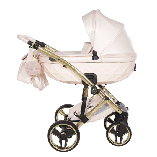 Junama Candy Premium Pearl Pink Pram Pushchair Travel System