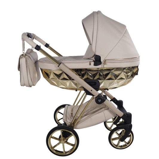 Junama Cubby Latte Gold Pram & Pushchair