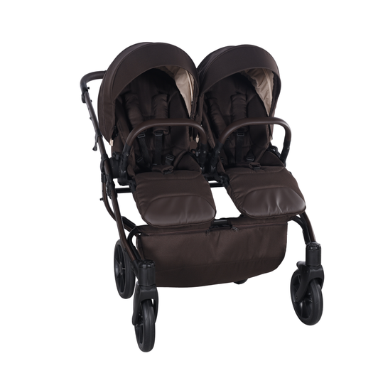 Junama Chocolate V4 Double Pram & Pushchair