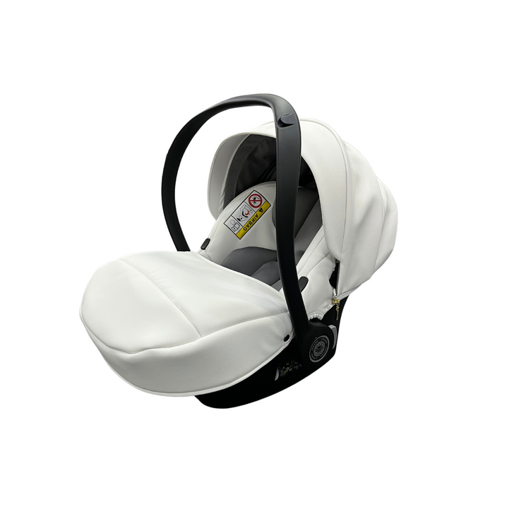 Junama Fluo Individual White Silver Car Seat