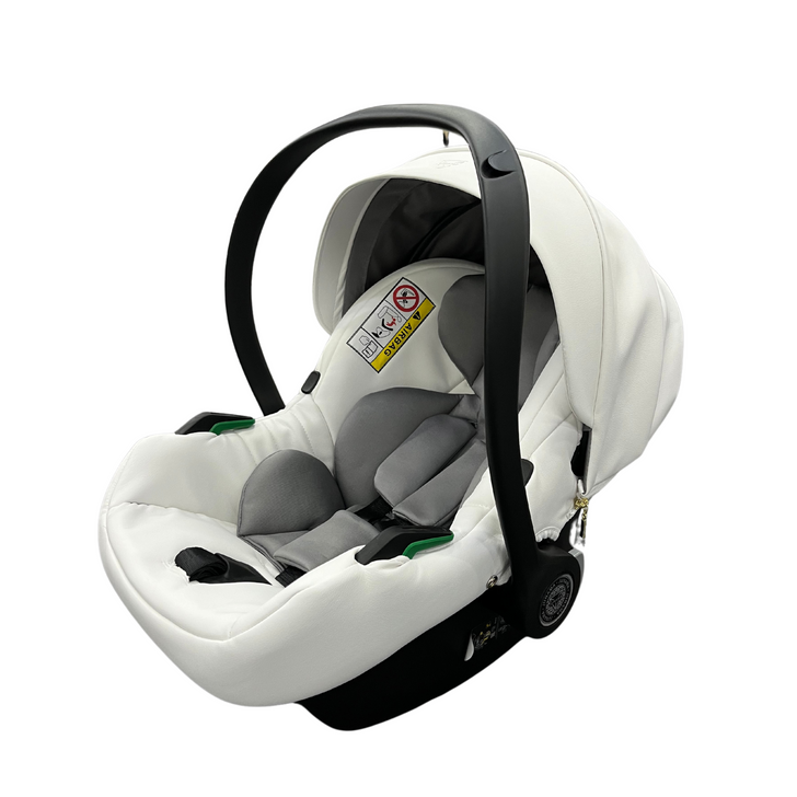 Junama Fluo Individual White Silver Car Seat