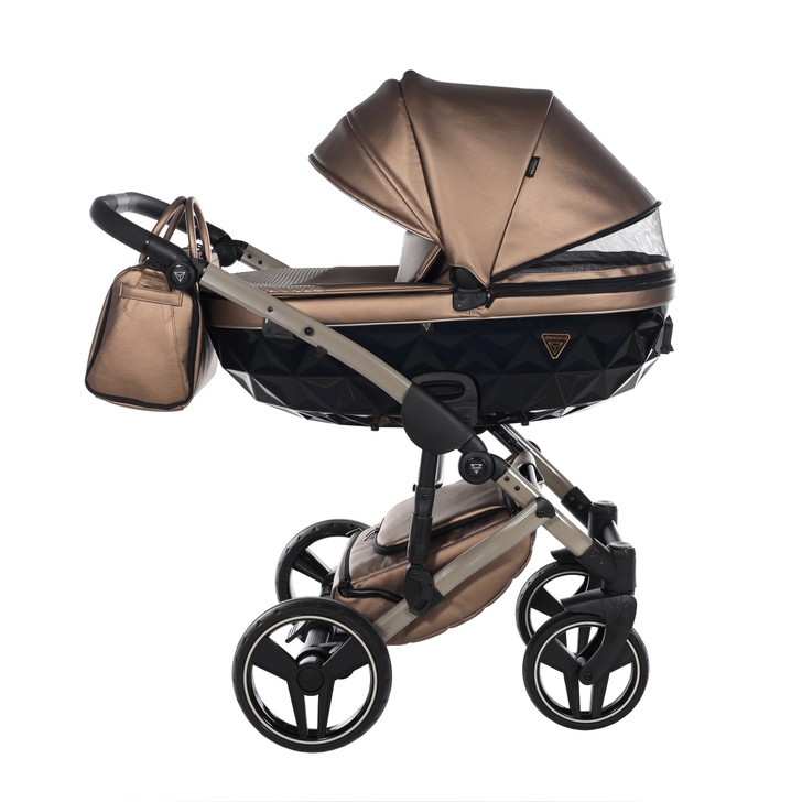 Junama Fluo Line Bronze Pram Pushchair Travel System