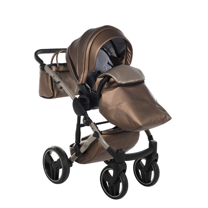 Junama Fluo Line Bronze Pram Pushchair Travel System