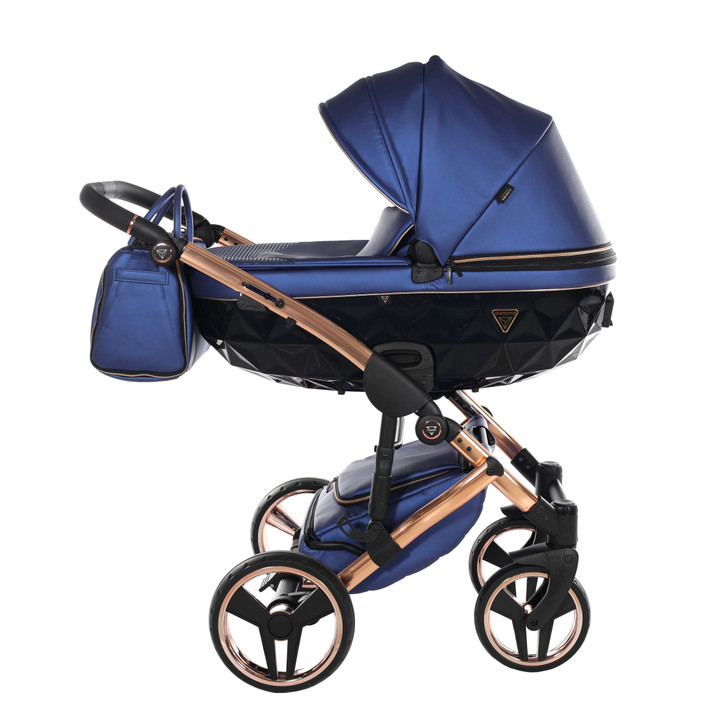 Junama Fluo Line Navy Pram Pushchair Travel System