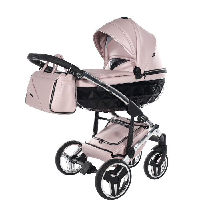 Junama Fluo Line Pink Pram Pushchair Travel System