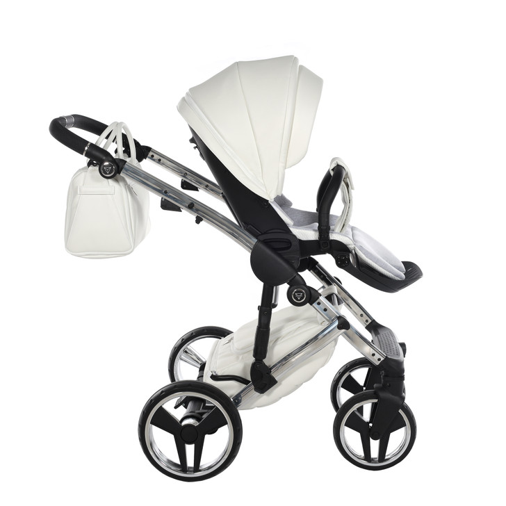 Junama Fluo Individual White Silver Pram & Pushchair