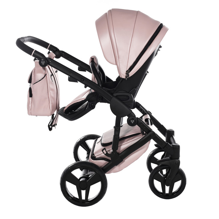 Junama S-Class Pink pram, pushchair and changing bag