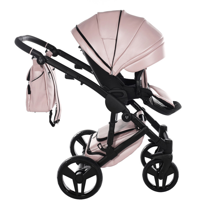 Junama S-Class Pink pram, pushchair and changing bag