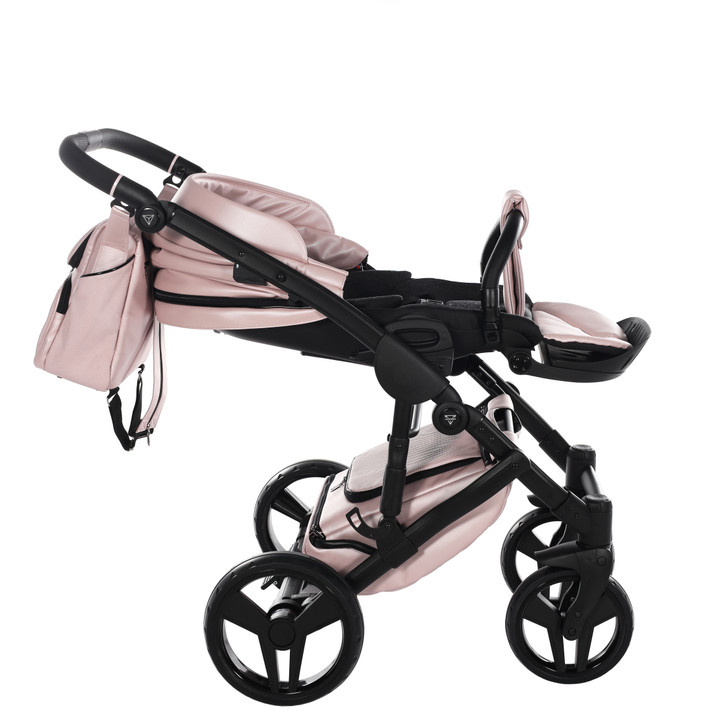 Junama S-Class Pink pram, pushchair and changing bag