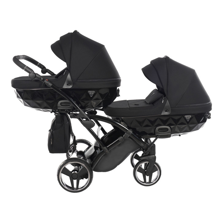 Junama Core Black Duo Slim Pram Pushchair