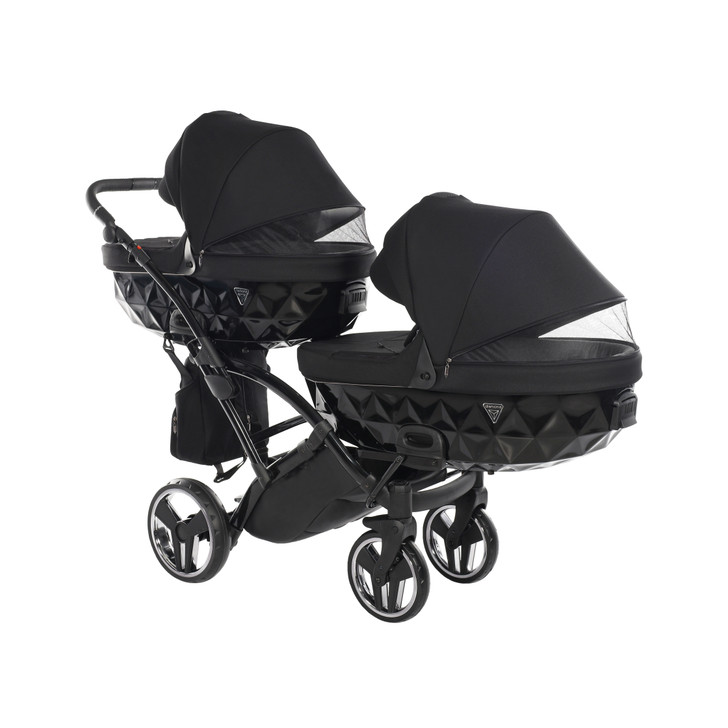 Junama Core Black Duo Slim Pram Pushchair